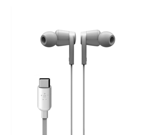 Belkin USB-C IN-EAR Headphone White - 669709 - zdjęcie 2